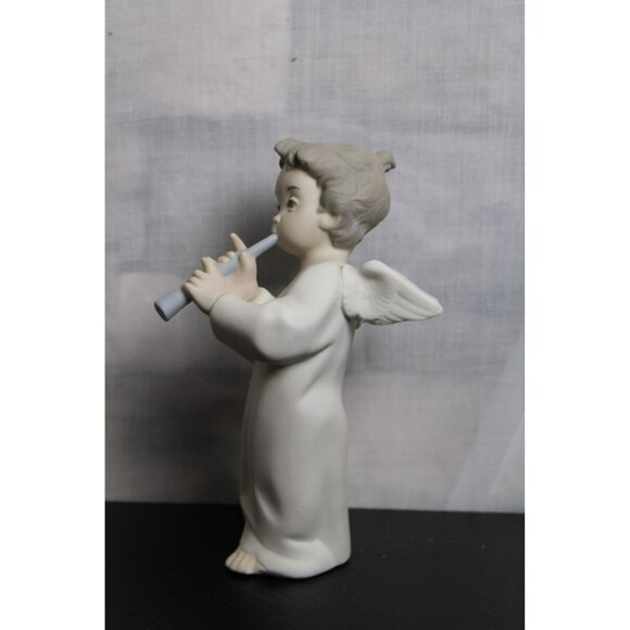 Antique Lladro Angle With Flute Home Decor - Picture 2 of 5
